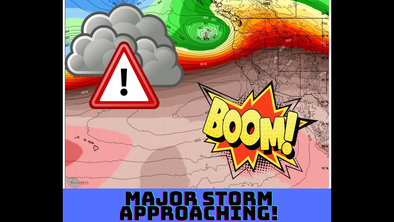 Pacific NW Major Storm! - YouTube