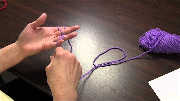 DIY 5 Minutes Finger Knit Bracelet with Yarn - The Crafting Nook