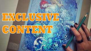 Advanced Coloring And Drawing Techniques // exclusive artist content