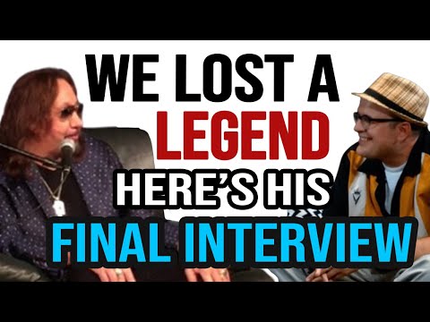 WE LOST A TRUE ROCK LEGEND Here S Is His FINAL INTERVIEW Professor Of Rock