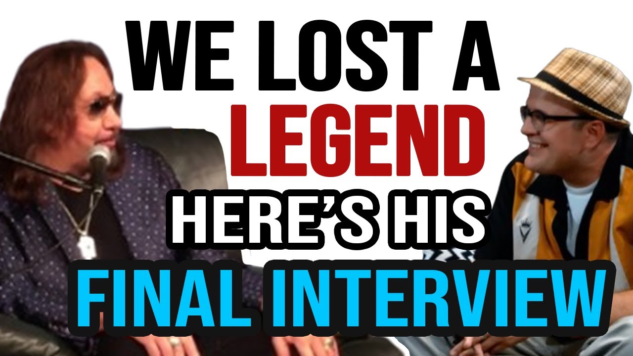 WE LOST a TRUE ROCK LEGEND Here's is his FINAL INTERVIEW | Professor of Rock