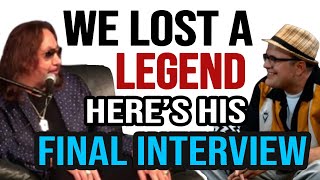 Download Lagu WE LOST a TRUE ROCK LEGEND Here's is his FINAL INTERVIEW | Professor of Rock MP3