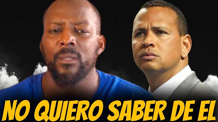VLADIMIR GUERRERO REVELA QUE ODÍA A ALEX RODRIGUEZ