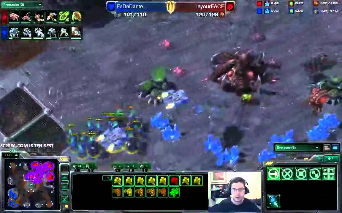 SC2SEA.com G/P/D Open GF - S2Glow vs sRDante Game 2