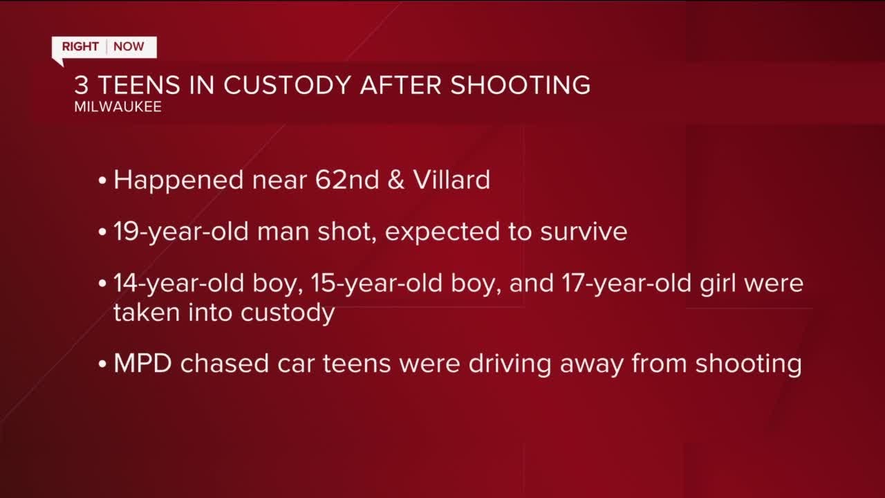 Three teens arrested following shooting near 54th and Melvina - YouTube