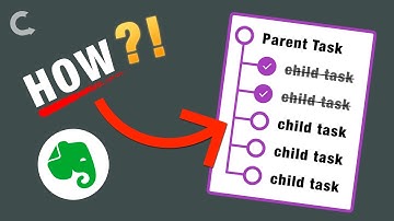 How I use nested tasks in Evernote