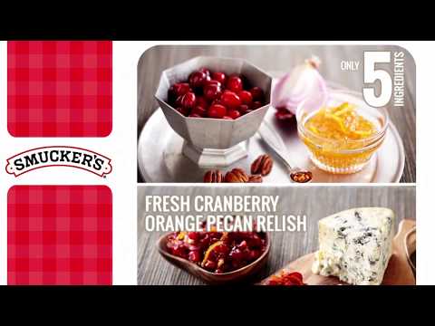 How to Make Cranberry Orange Relish With Smucker's® Natural Orange Marmalade Fruit Spread