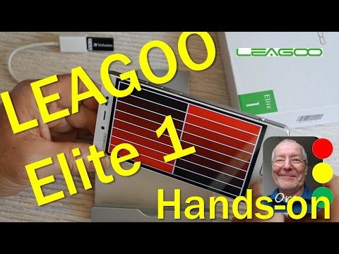 LEAGOO Elite 1 (Review) 5" FHD, Fingerprint ID, 32GB ROM LTE - Hands-on (Deutsch, English shortcuts)