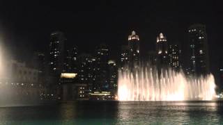 Dubai FOUNTAIN 2013 - Mon Amour