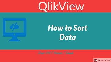 10.How to Sort Data in Qlikview?