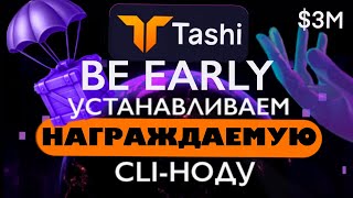 Установка награждаемой CLI-ноды TASHI NETWORK на сервер | Пассивный фарм дропа