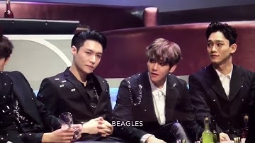 161202 EXO Baekhyun 백현 Chanyeol 찬열 Moment (Full) @ 2016 MAMA Robert GyWilbur