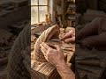 "Carving a Giant Dune Sandworm from Exotic Zebrawood 🏜️🪵