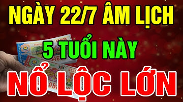 Hé Lộ Thần Tài Chỉ Thẳng Mặt, 5 Con Giáp Đón Được Lộc Trời Trúng Cực Mạnh ngày 22 tháng 7 âm lịch!
