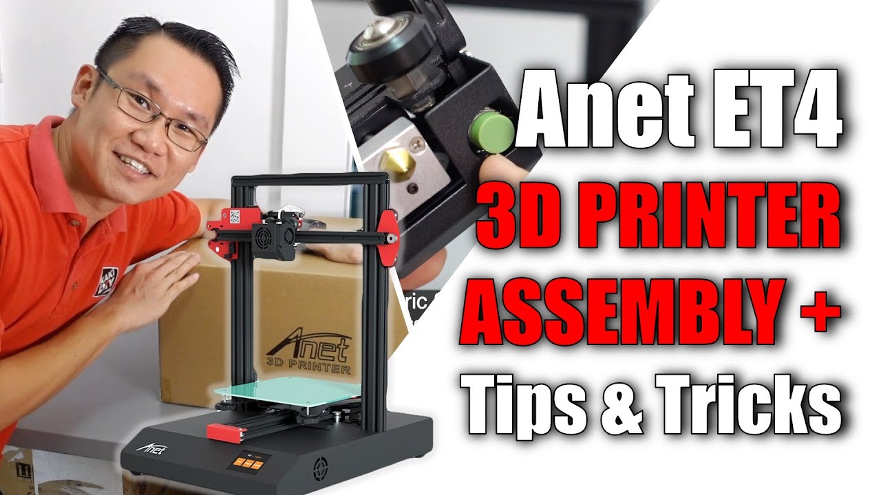 Anet ET4 / ET4+ / ET4 PRO - Detailed POV Assembly guide with Tips