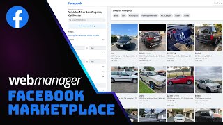 Facebook Marketplace in WebManager