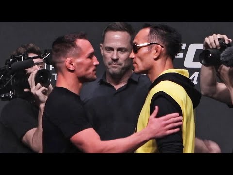 Тони пранканул Чендлера! Битвы взглядов UFC 274 Фергюсон - Чендлер, Оливейра - Гэтжи