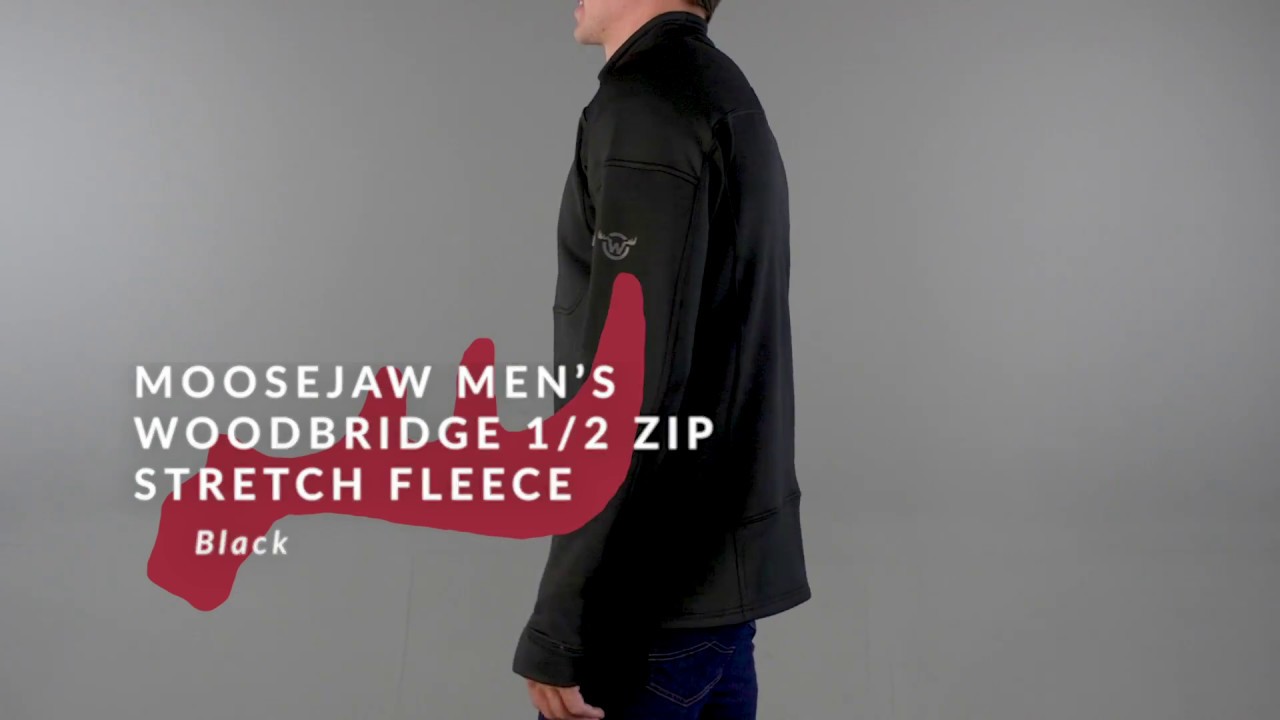 Moosejaw Mens Woodbridge 1/2 Zip Fleece YouTube