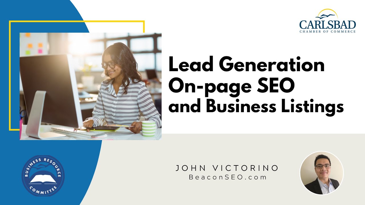 On page SEO and Business Listings with John Victorino from Beacon SEO