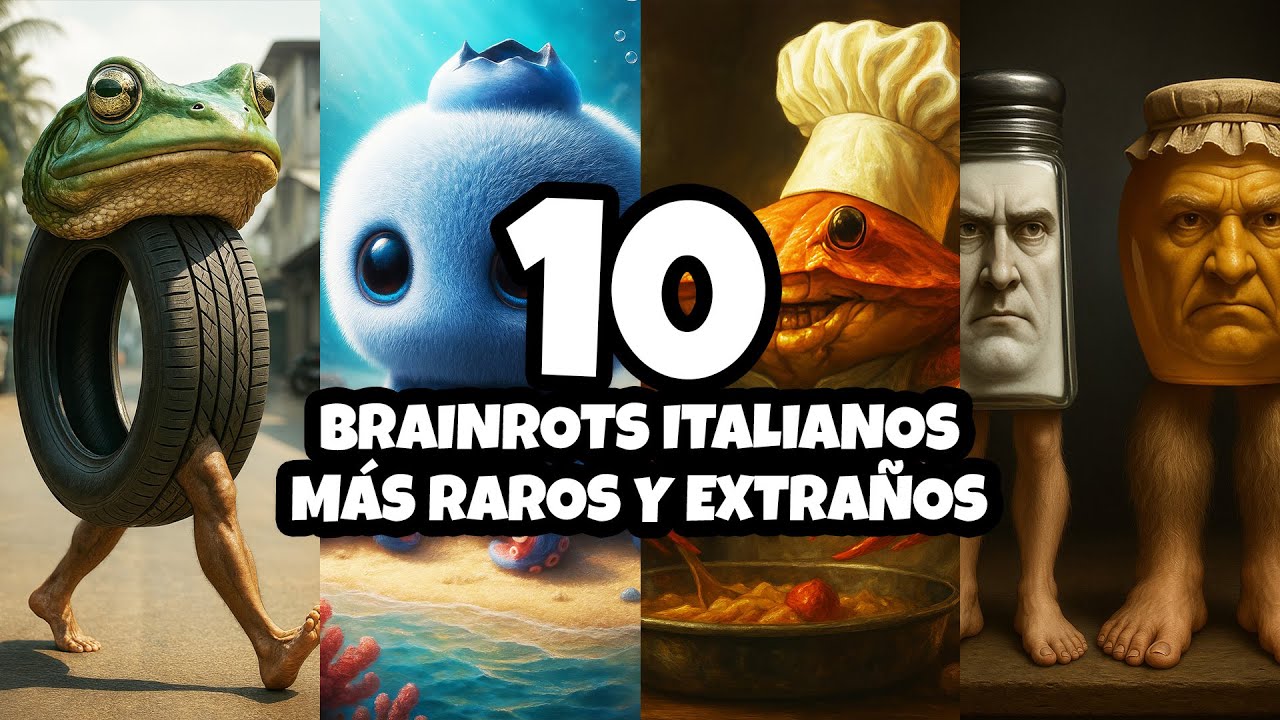 10 Brainrots Italianos más Raros y Extraños - YouTube