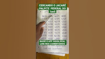 Jogo do bicho Palpite pra Federal milhar invertida ou milhar seca do 1ao5 #federal #aguiareal