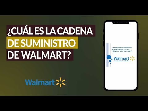 ¿Cuál es y Cómo Funciona la Cadena de Suministros de Walmart? ¿Qué Sistema de Información Utiliza?