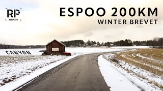 ESPOO 200km 'WINTER' BREVET 2024 (eng sub)