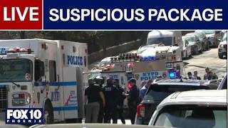 🔴 LIVE: NYPD investigating 'suspicious package' found near Gracie Mansion | FOX 10 Phoenix