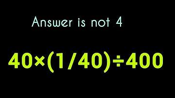 Most People Get This Simple Math Question Wrong!