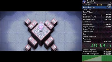 CrossCode 100% Speedrun WIP - Up to Entering Gaia Garden
