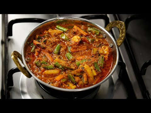 ढाबा जैसी कढाई वेज सब्जी की रेसिपी - kadhai veg sabzi dhaba style cookingshooking hindi