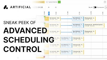 Managing Schedules with Artificial