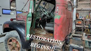 Mack truck restoration part 1 of many