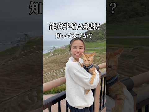 能登半島の現状、知ってますか？#夫婦#夫婦旅#車中泊#同棲#バンライフ#vanlife#日本一周#猫#子猫