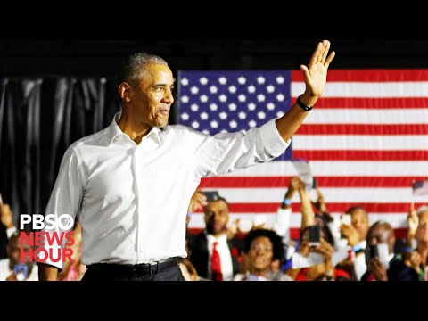 WATCH: Barack Obama campaigns for Joe Biden at Philadelphia event