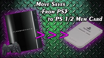 PS3 to PS1 Mem Card
