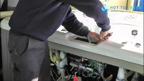 Replacing a Hot Tub Top Side Control Panel