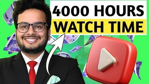 4000 Hours Watch Time Completed | Real Tips for YouTube Monetization