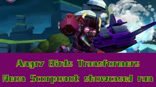 🦝Angry Birds Transformers Neon Scorponok showcased run 🦂 | (Prime Pass exclusive)🦝