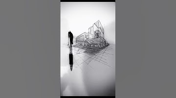 Architect drawing #sketch  #architecturaldesign #3dvisualization