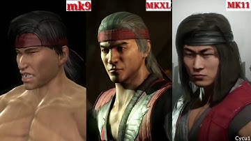 Mortal Kombat 9 VS 10 VS 11 Returning Characters Model Comparison