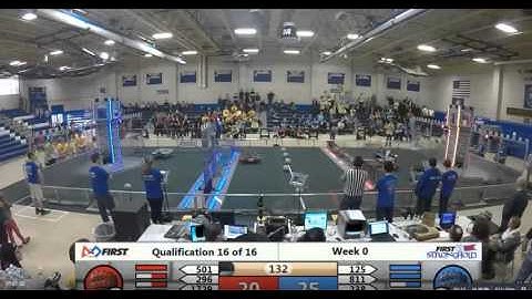 2016 FIRST Stronghold Castle Offical Game16, week Zero