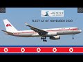 Air Koryo fleet as of November 2020