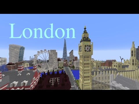 Video: Londons Brinnande, Londons Brännande - I Minecraft