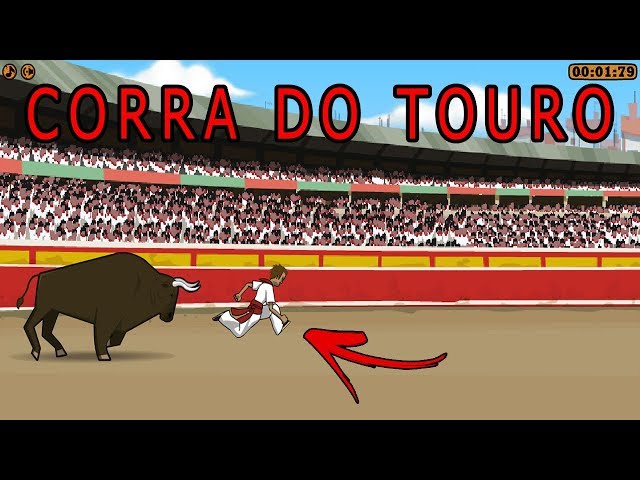 Zerando o Jogo Power Pamplona? Corra do Touro 