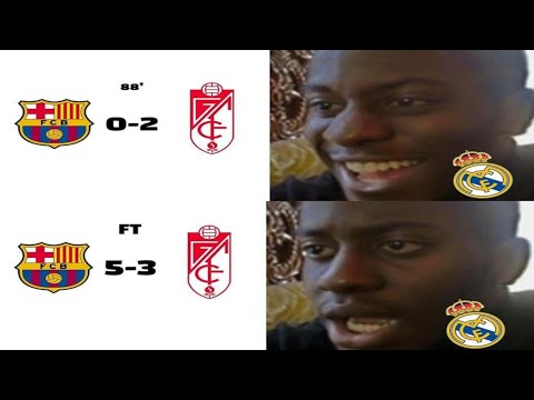 Barcelona vs Granada all goals highlights | 5-3 Barcelona come back |