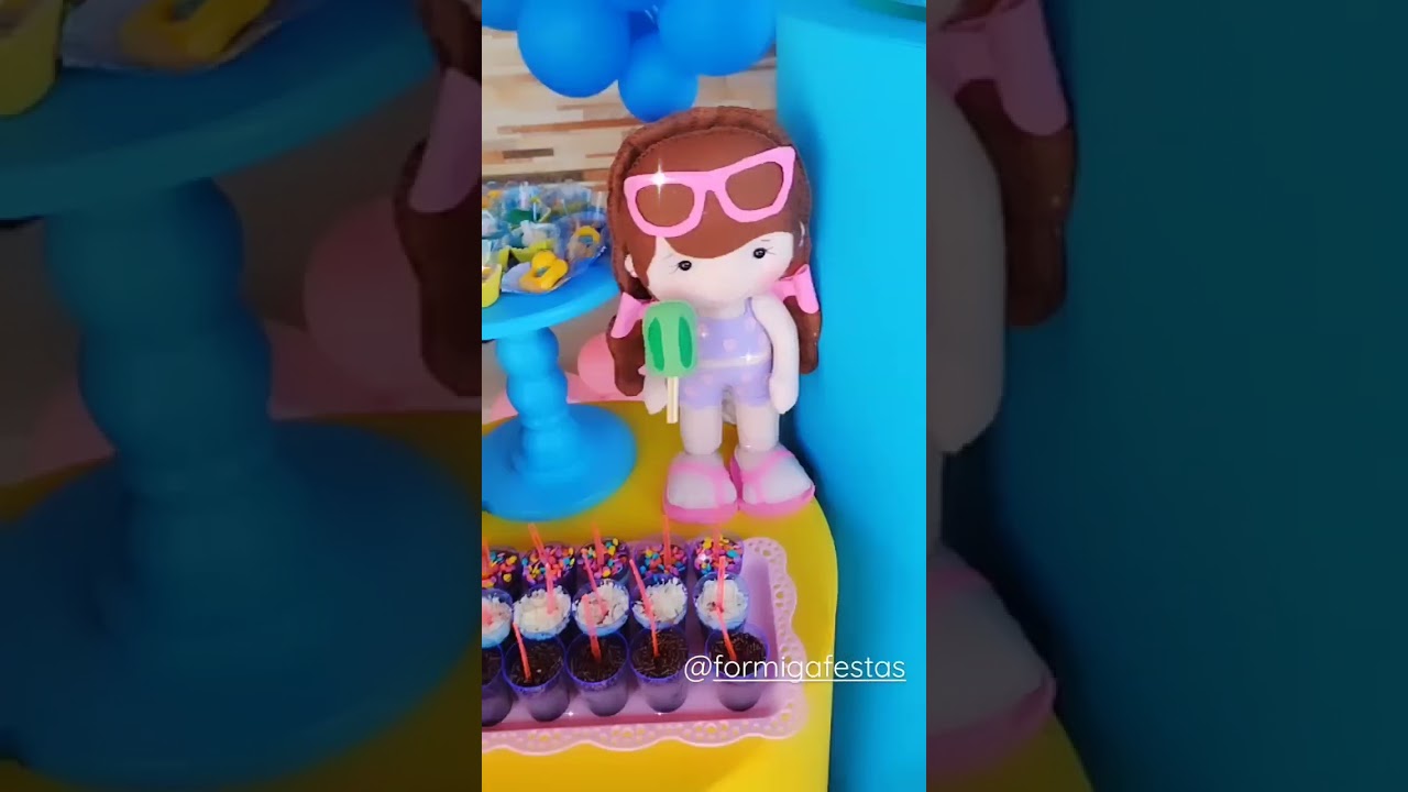 Decoração pocket pool party ( Festa na piscina) 