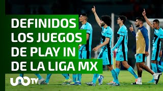 Pachuca vs Pumas y Necaxa vs Querétaro en el play in.