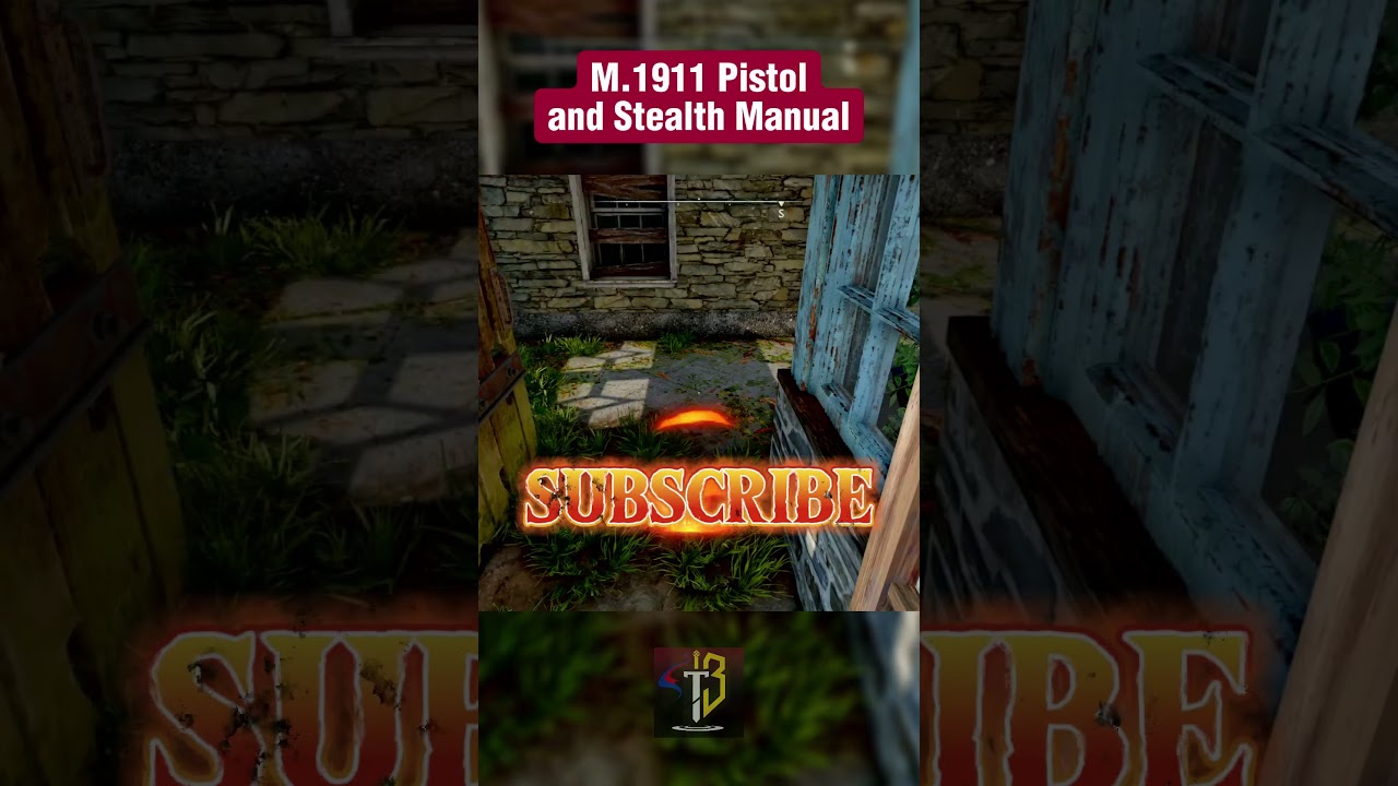 Atomfall M.1911 Pistol and Stealth Manual 