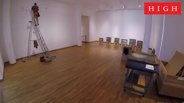 Hanging the Shaheen Collection